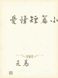 爱情短篇小说