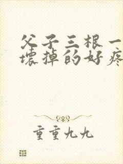 父子三根一起会坏掉的好疼