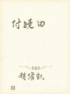 付晓田