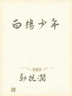 白杨少年
