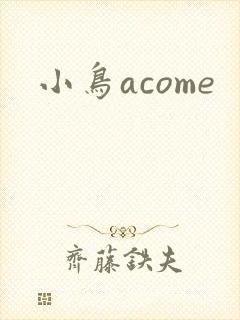 小鸟acome