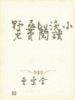 野桑by浅小说免费阅读