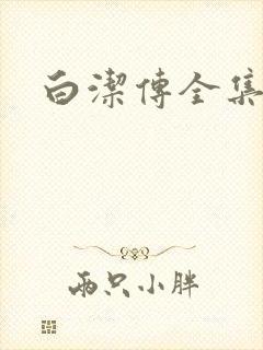 白洁传全集