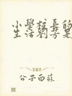 小学校长的幸福生活刘芳是谁