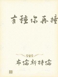 有种你再撞一下