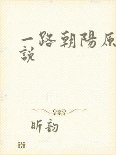 一路朝阳原著小说