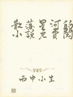 散落星河的记忆小说免费阅读全文