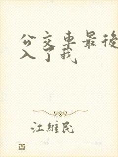 公交车最后一排入了我