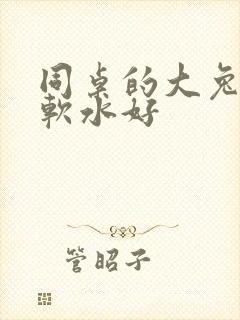 同桌的大兔子好软水好