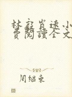 林毅肖远小说免费阅读全文最新章节