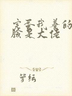 完蛋我养的小白脸是大佬