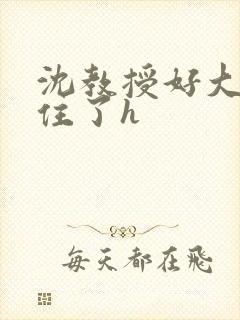 沈教授好大含不住了h