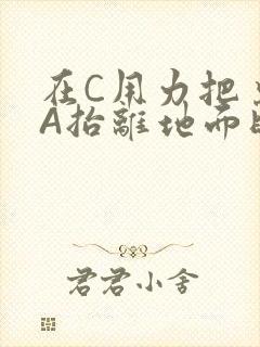 在C用力把桌腿A抬离地面时小说