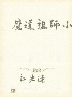 魔道祖师小说