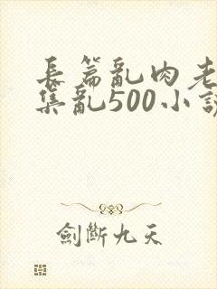 长篇乱肉老师合集乱500小说