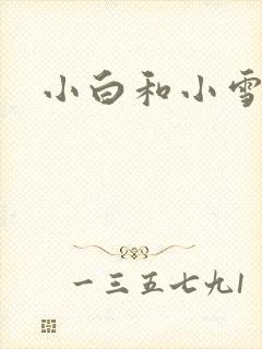 小白和小雪