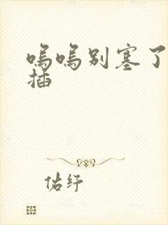 呜呜别塞了啊抽插