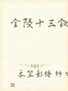 金陵十三钗原著