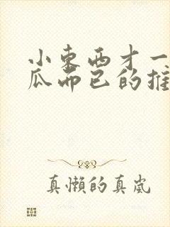 小东西才一根黄瓜而已的推荐书