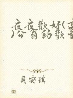 夜夜欢好(高h)公翁的欢爱h