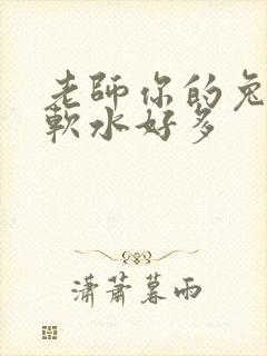 老师你的兔子好软水好多