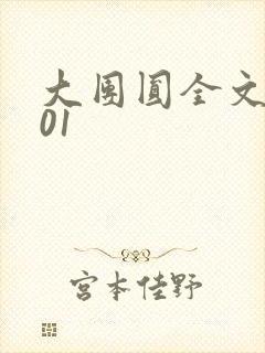 大团圆全文阅读01