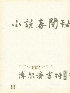 小说春闺秘史
