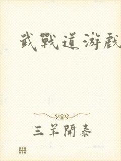 武战道游戏