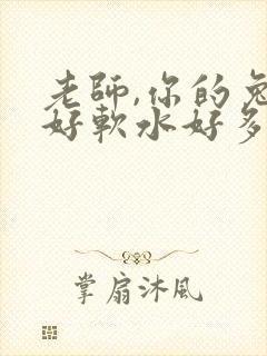 老师,你的兔子好软水好多