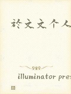 于文文个人简历