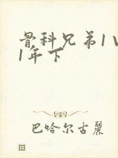 骨科兄弟1 V1年下