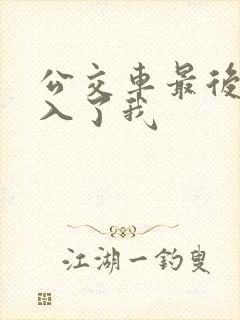 公交车最后一排入了我