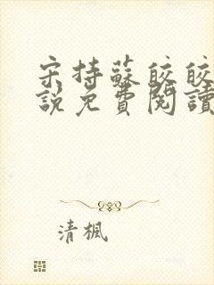 宋持苏皎皎的小说免费阅读