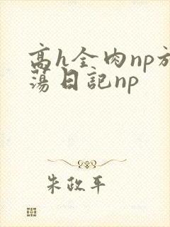 高h全肉np放荡日记np