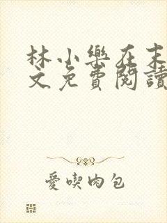 林小乐在末世全文免费阅读