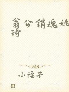 翁公销魂姚瑶琦琦