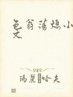 色翁荡熄小说全文