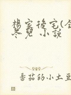 杨家后宅(全)冬儿 小说