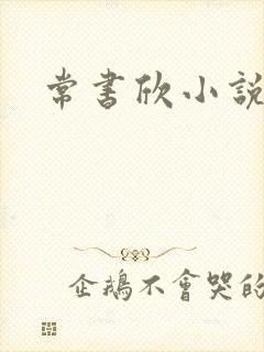 常书欣小说