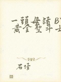 一头母猪 BY 黄金圣斗士