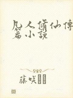 凡人修仙传人界篇小说