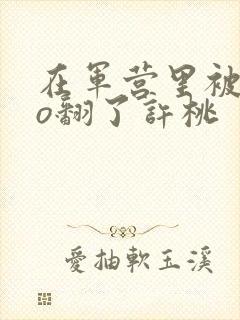 在军营里被cao翻了许桃