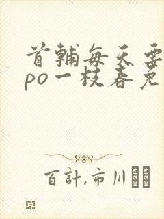 首辅每天要不够po一枝春免费阅读