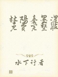 林阳秦墨浓小说免费完整版简介