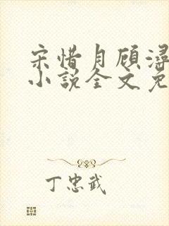 宋惜月顾浔渊的小说全文免费阅读