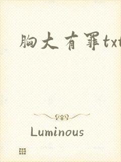 胸大有罪txt