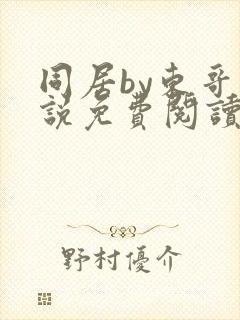 同居by东哥小说免费阅读全文无弹窗