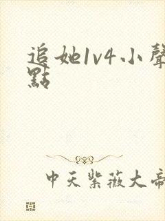 追她1v4小声点