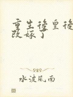 重生后皇后娘娘改嫁了
