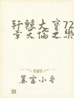 轩辕大宝720章天伦之乐